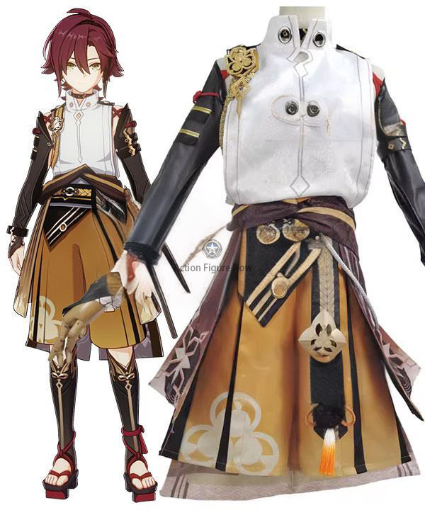 Genshin Impact Shikanoin Heizou Cosplay Outfit