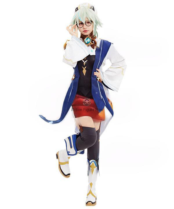 Genshin Impact: Sucrose Cosplay Costume