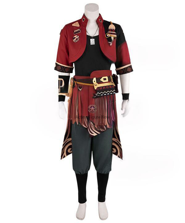 Genshin Impact Thoma Custom-Sized Cosplay Costume B Edition