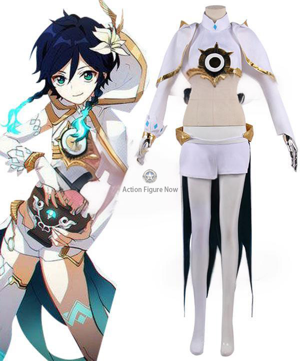 Genshin Impact Venti Cosplay Costume | Anemo God | Barbatos