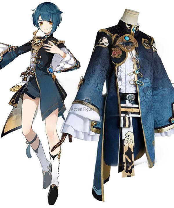 Xingqiu Cosplay Costume from Genshin Impact