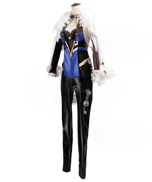 Customizable Genshin Impact Yelan Cosplay Costume