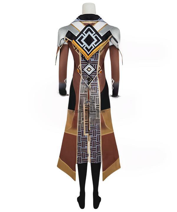 Genshin Impact Zhongli Cosplay Costume for Women