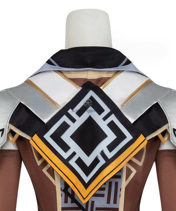 Genshin Impact Zhongli Cosplay Costume for Women