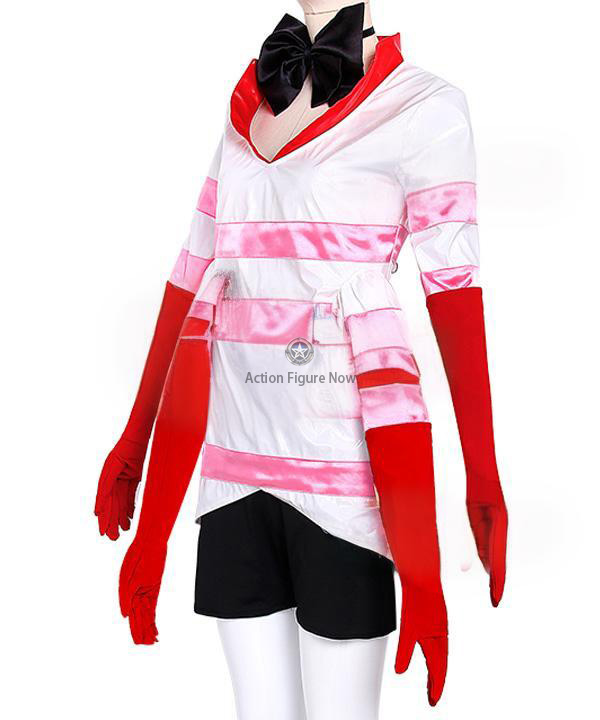 Hazbin Hotel Angel Dust Cosplay Costume Outfit for Halloween Carnival Christmas