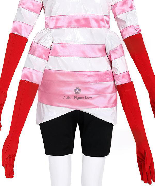 Hazbin Hotel Angel Dust Cosplay Costume Outfit for Halloween Carnival Christmas