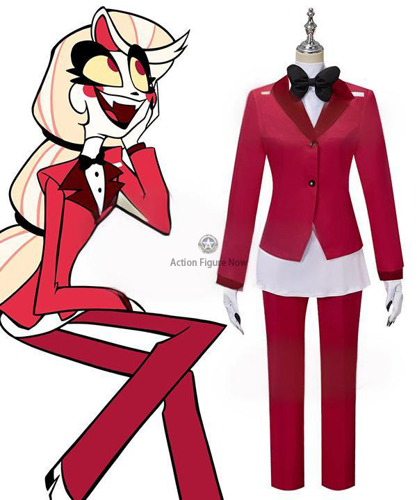 Hazbin Hotel: Charlotte Morningstar Cosplay Costume
