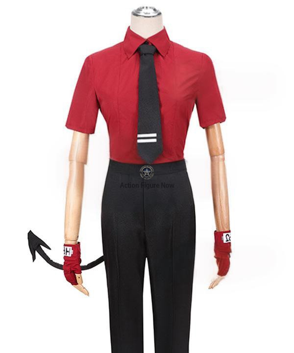 Helltaker Justice Demon Lolita Cosplay Costume