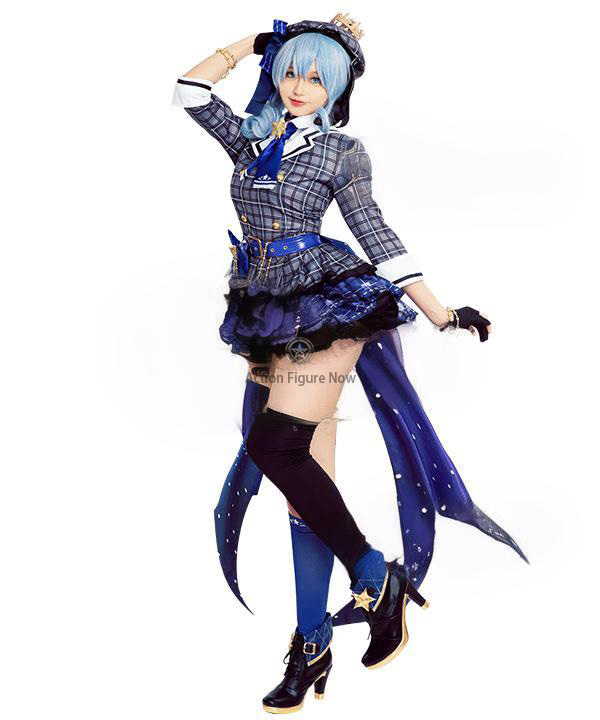 A more SEO-friendly and clear product name for the page could be: Hoshimachi Suisei Hololive VTuber Cosplay Costume - EZCosplay. This format prioritizes the character's name and the term Hololive VTuber, which are likely to be common search terms, followed by the product type Cosplay Costume and the brand name EZCosplay.