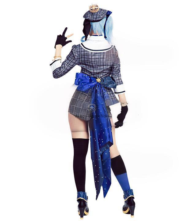 A more SEO-friendly and clear product name for the page could be: Hoshimachi Suisei Hololive VTuber Cosplay Costume - EZCosplay. This format prioritizes the character's name and the term Hololive VTuber, which are likely to be common search terms, followed by the product type Cosplay Costume and the brand name EZCosplay.