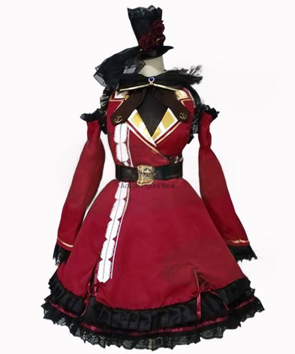 Houshou Marine Cosplay Outfit - Hololive VTuber Inspired Costume