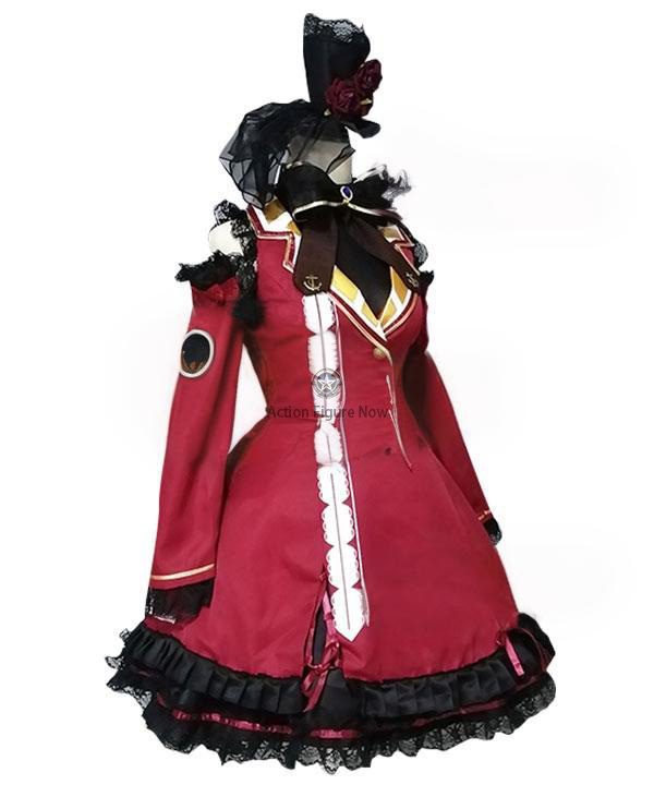 Houshou Marine Cosplay Outfit - Hololive VTuber Inspired Costume