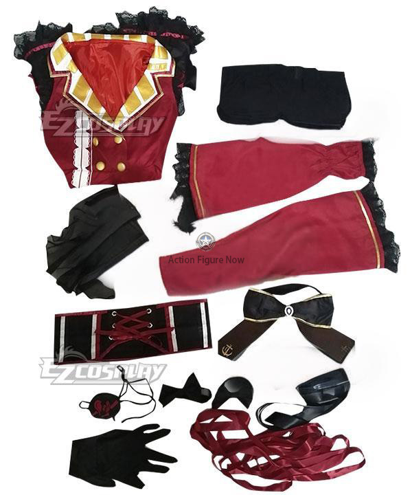 Houshou Marine Cosplay Outfit - Hololive VTuber Inspired Costume
