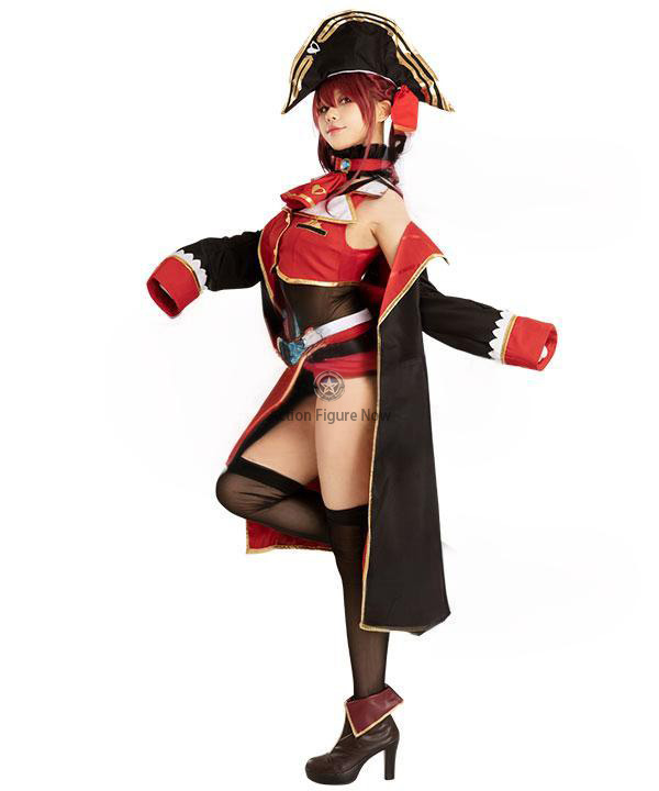 Houshou Marine Vtuber Cosplay Outfit - Hololive Streamer Costume