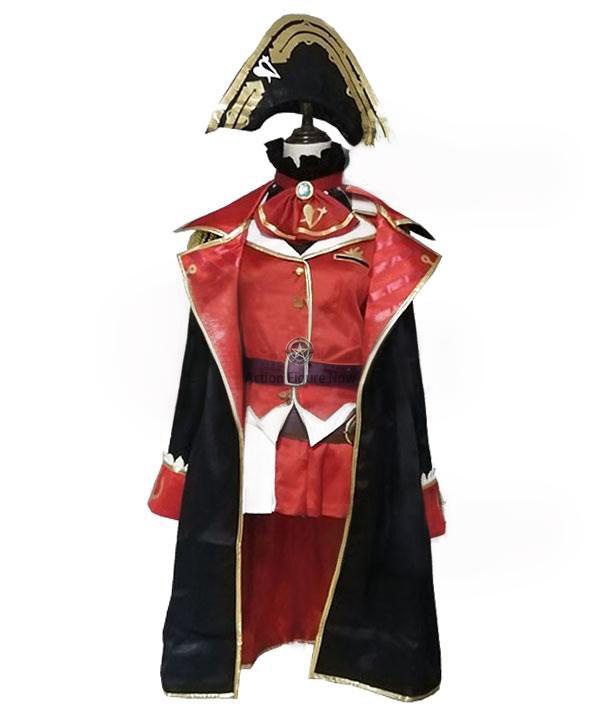 Houshou Marine Vtuber Cosplay Outfit - Hololive Streamer Costume