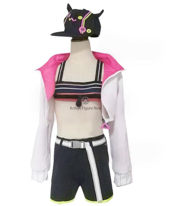 Tokoyami Towa Hololive Vtuber Cosplay Outfit - EZCosplay Costume ECM3628M