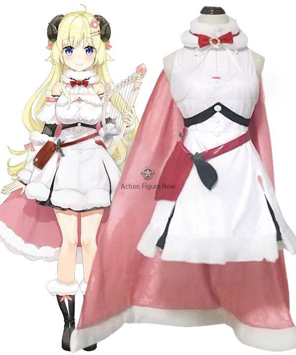 Tsunomaki Watame Cosplay Costume from Hololive VTuber Series