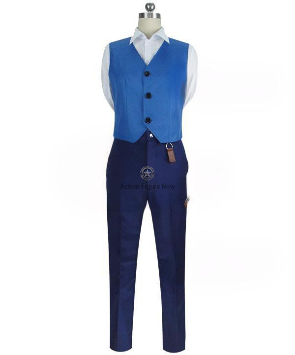 K Seven Stories: Takeru Kusuhara Cosplay Costume (Blue)