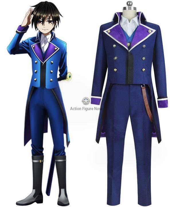 K Seven Stories: Takeru Kusuhara Cosplay Costume (Blue)