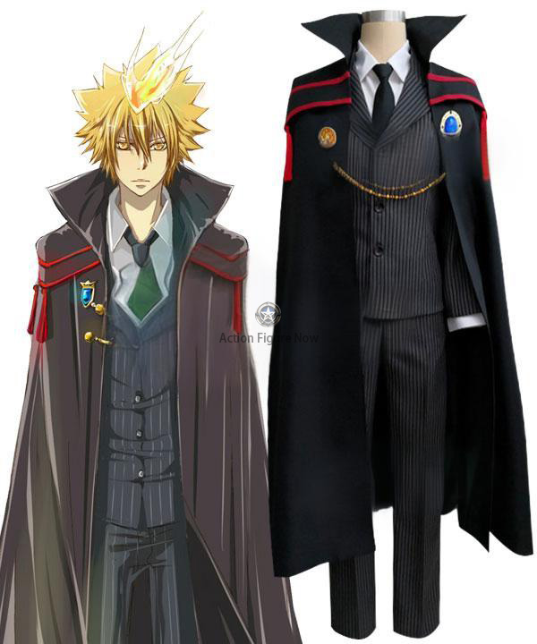Katekyo Hitman Reborn: Giotto Cosplay Costume