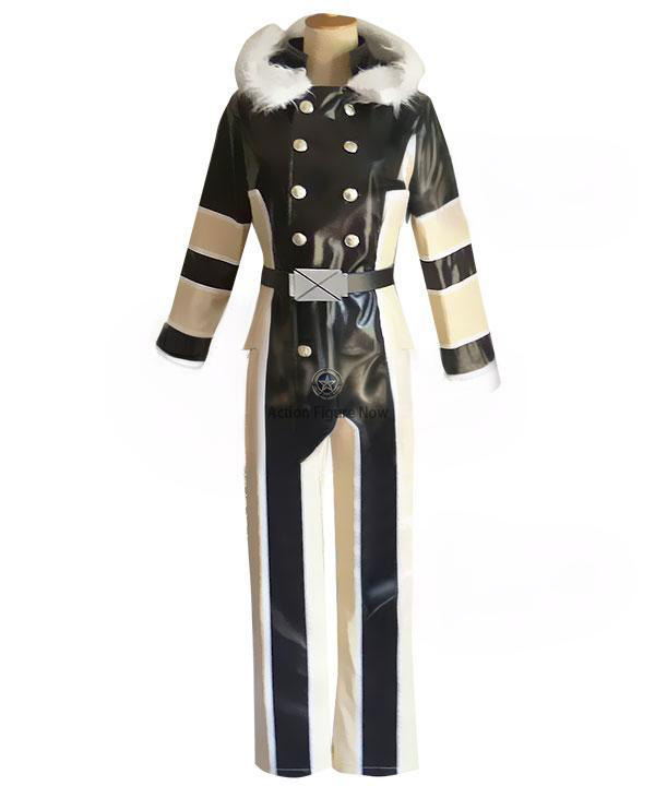 Katekyo Hitman Reborn Superbia Squalo Blue Shark Cosplay Costume