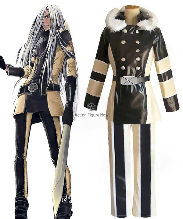 Katekyo Hitman Reborn Superbia Squalo Blue Shark Cosplay Costume