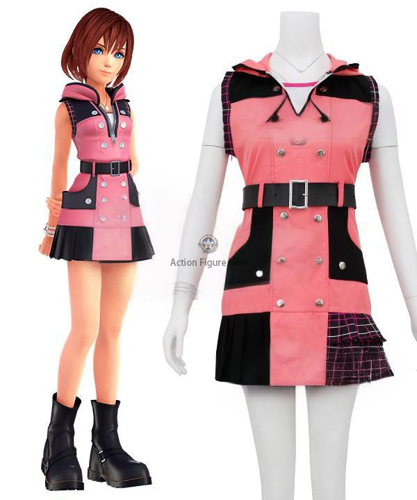 Kingdom Hearts III Kairi Cosplay Costume