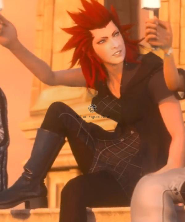 Kingdom Hearts III Lea/Axel Cosplay Costume from Organization XIII