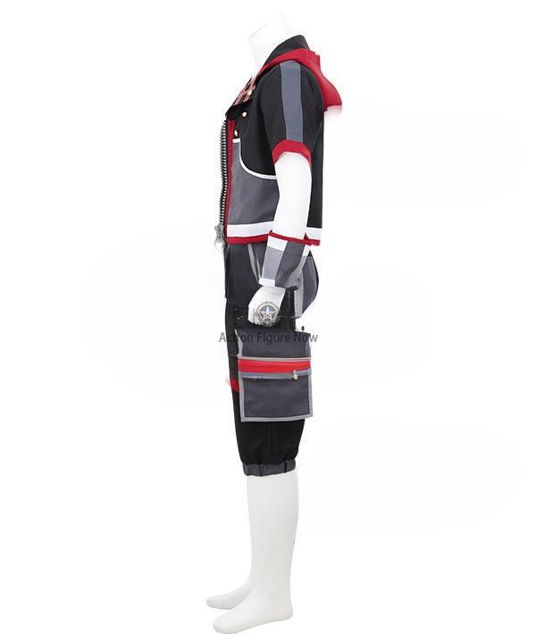 Kingdom Hearts III Sora Cosplay Costume Full Set EKH0033