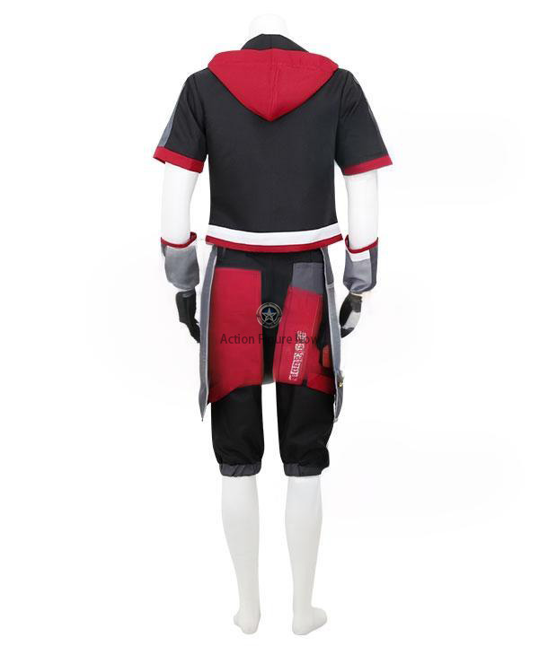 Kingdom Hearts III Sora Cosplay Costume Full Set EKH0033