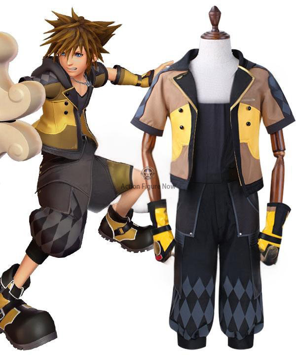 Kingdom Hearts III Sora Cosplay Costume
