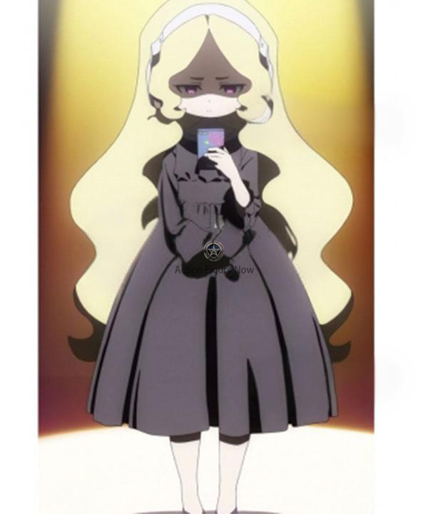 Annabel Creme: Little Witch Academia Novel Author Cosplay Costume