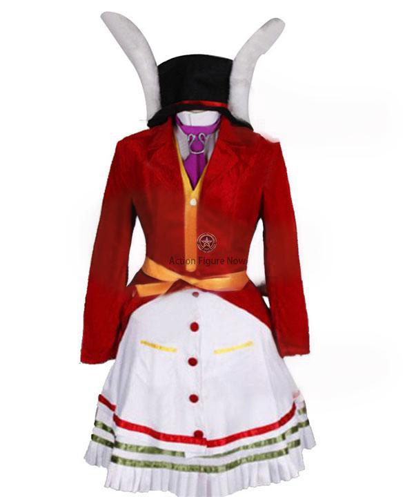 Alice: Madness Returns Lucky Rabbit Cosplay Costume
