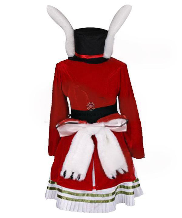 Alice: Madness Returns Lucky Rabbit Cosplay Costume