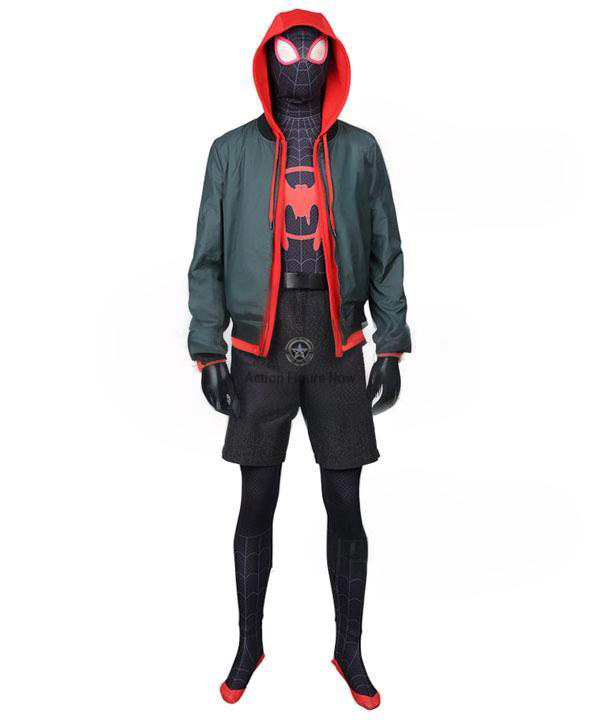 Miles Morales Spider-Man Costume - Marvel's Into the Spider-Verse Cosplay Outfit