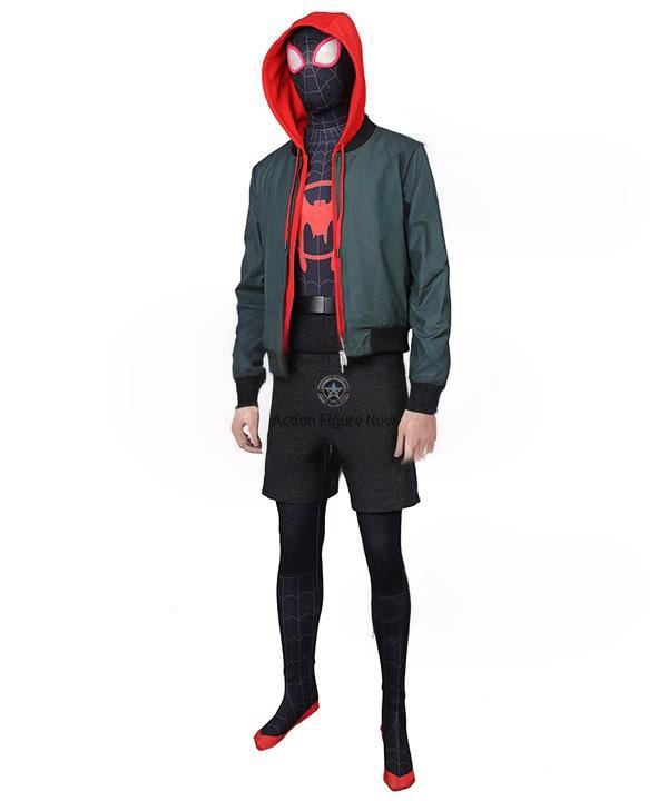 Miles Morales Spider-Man Costume - Marvel's Into the Spider-Verse Cosplay Outfit