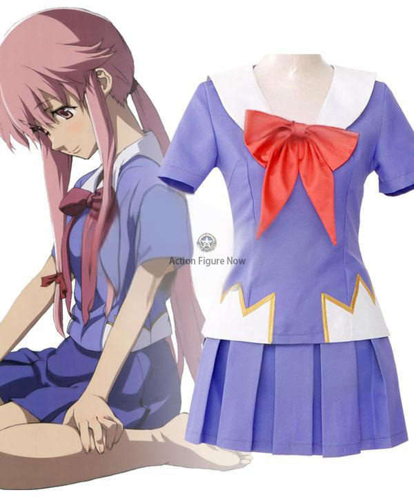 Yuno Gasai Cosplay Costume from Mirai Nikki (The Future Diary)