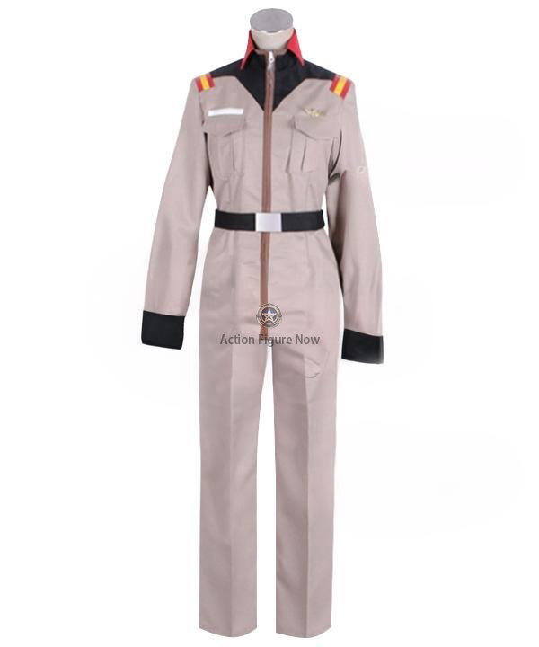 Gundam Mobile Suit Earth Federation Force E.F.F. Uniform Costume