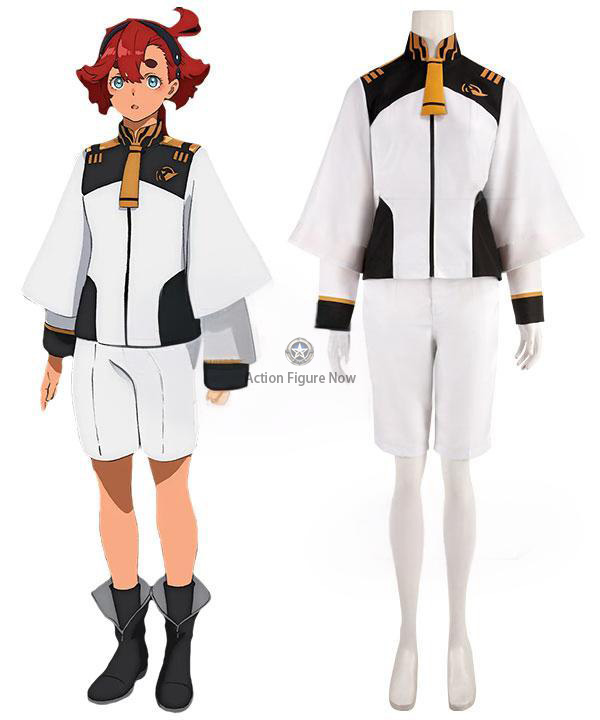 Gundam: The Witch from Mercury Anime Suletta Mercury Cosplay Costume