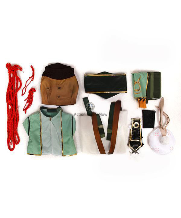 Monster Hunter Rise: Yomogi the Chef Halloween Cosplay Costume