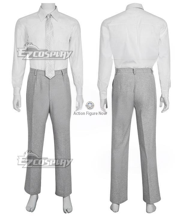 2022 Moon Knight TV Series - Marc Spector/Steven Grant White Cosplay Costume Suit
