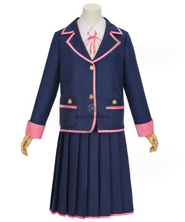 Mahiro Oyama Black Cosplay Costume from Oniichan wa Oshimai!