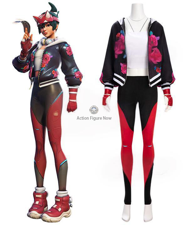 Overwatch 2: Kiriko Athleisure Cosplay Costume