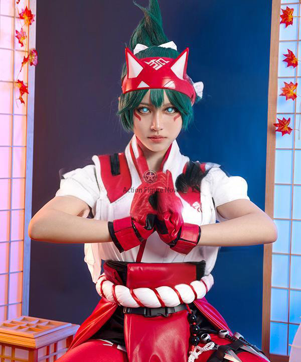 Overwatch 2 Kiriko Halloween Costume for Cosplay, Halloween, and Game Parties