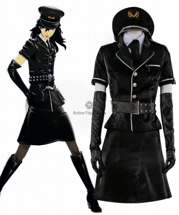 Persona 5: Dancing Star Night Joker - Female Punishment Cop Cosplay Costume