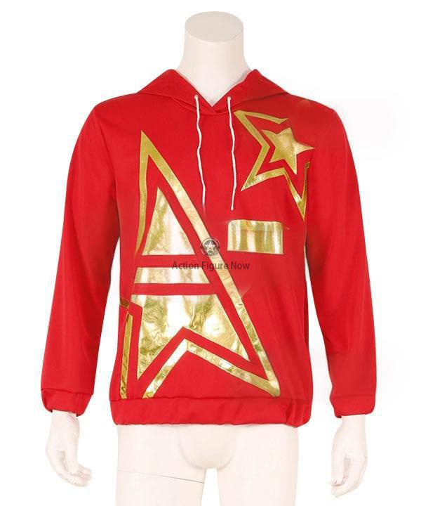 Persona 5: Dancing Star Night Goro Akechi Dancing All Night DLC Hoodie Cosplay (Only Hoodie)