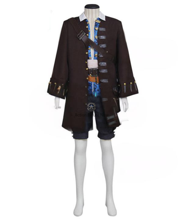 Captain Jack Sparrow Costume - Pirates of the Caribbean Cosplay (Latest Edition)