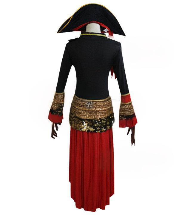 Pirates of the Caribbean Women's Pirate Halloween Cosplay Outfit
