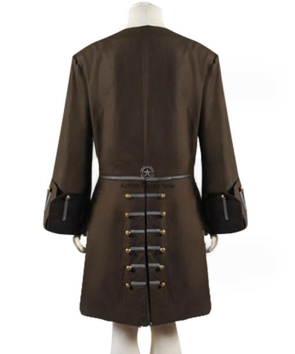 Captain Jack Sparrow Pirate Coat - Caribbean Halloween Cosplay Costume