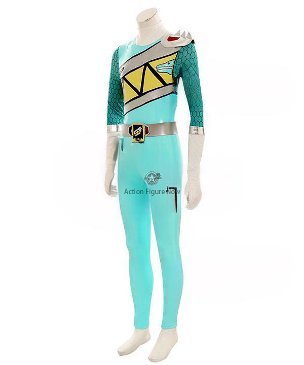Green Ranger Dino Charge Cosplay Costume - Power Rangers
